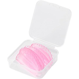 4 pares de herramientas para permanente de pestañas, Transparent Eye Shapes Slip Salon Set, silicona de grado, temperatura estable, ideal para maquilladores de viaje