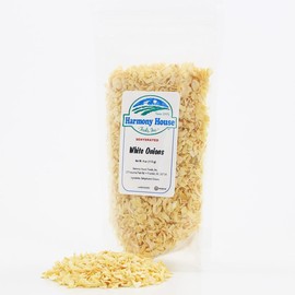 Harmony House Dried Onions, Chopped – Dehydrated Vegetables For Cooking, Camping, Emergency Supply and More (4 oz, Zip Pouch)