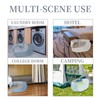 LELE LIFE Reinforced Collapsible Laundry Baskets, 3Pcs High-Strength Mesh Pop