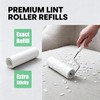 6.3" Lint Roller Refills, 5‑Roll Pack, Handle Not Included