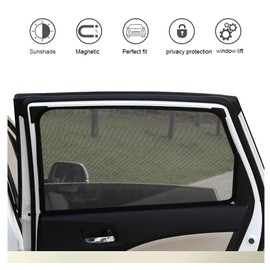 Side & Rear Windows Sun Shade for Subaru Forester 2019-2023 | Custom Fit, Magnetic Mesh Cover | Baby UV/Heat Protection, Privacy Shield Sunshade