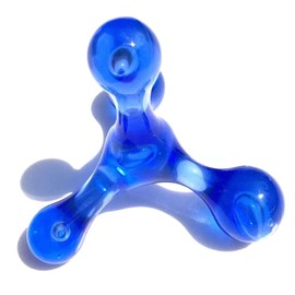 Trigger Point Massager, Trigger Point Pusher Massager Reflexology Body Massager, Trigger Point Massager for Back, Neck, Arms and Legs, Relaxation Gift (Blue)