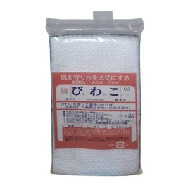 Biwako Dish Towel, White, 12.6 x 13.8 inches (32 x 35 cm), Set of 5