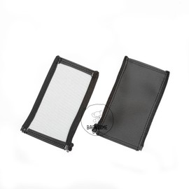 BABYDOME Handlebar Cover Compatible with Bugaboo Fox 1,2,3 and Dragonfly. Handmade in Premium Leatherette. Resistant to Sun, wear and Discoloration. Colour: Black.