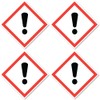 Irritating Danger Symbol UN/GHS Hazard Pictogram Sticker 7.5 cm Pack