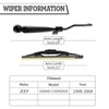 HODEE Rear Wiper Arm Blade Nut Set Replacement for Jeep