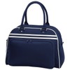 BagBase Bg075Fnwh Retro Bowling Bag French Navy/White Bg075 - French