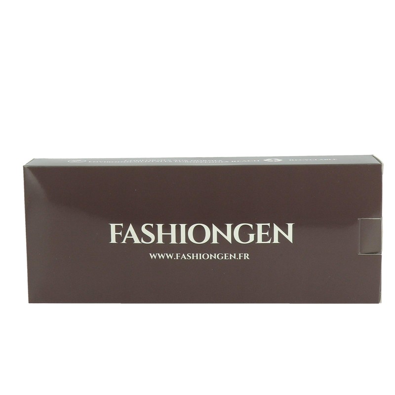 FASHIONGEN - Elastic Leather Belt Braided Stretch Belt for Men