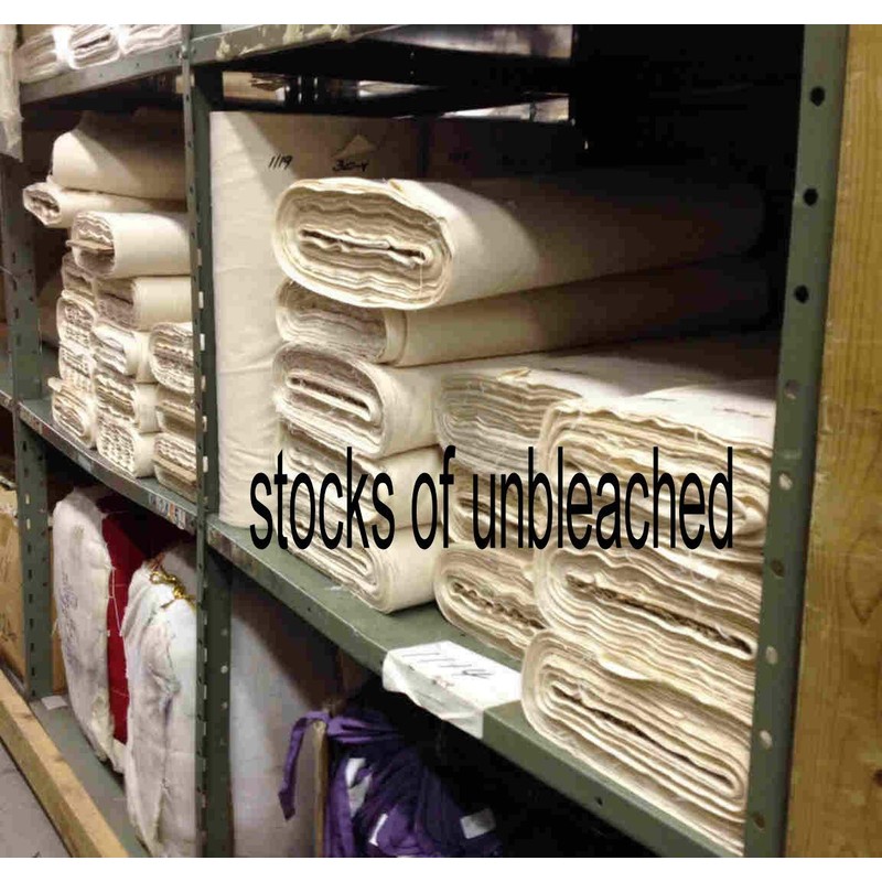 HOMETEX Unbleached Cotton Muslin 63" Wide (30 Meter Roll)