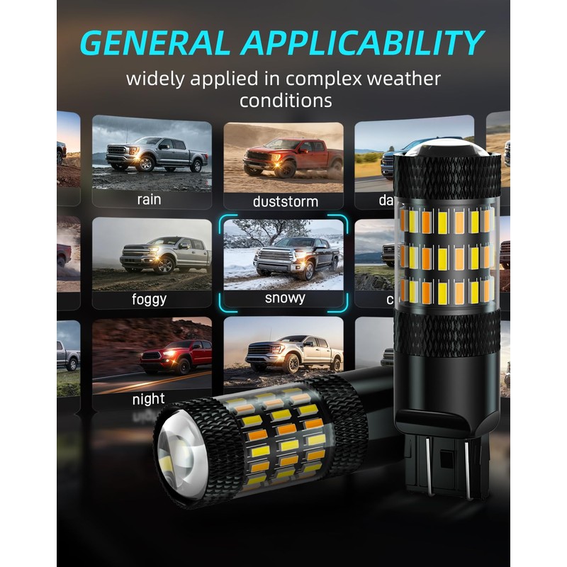 XFLHEHD LED Turn Signal Lights Fits for 2023-2025 Chevy Colorado