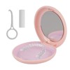 LONGMON Slim Retainer Case,Compatible with Invisalign,Aligner,Contain Remover Tool,Chewie,Pink Retainer Case