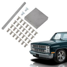 Motoparty Vent Window Rear Edge Seal Rivet Kit for 1964-1987 Chevy Truck，with Pivot Rivets