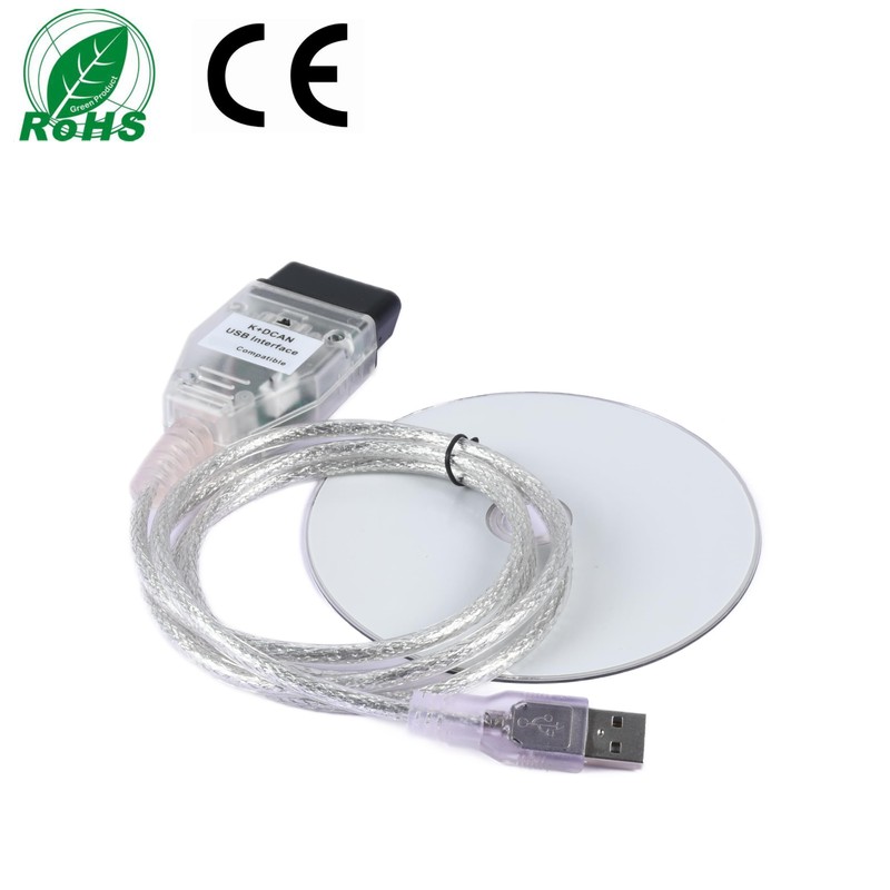 Yalgdlen KDCAN K+D CAN Kcan dcan Ediabas OBD USB OBD2