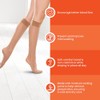 Therafirm Light Women's Knee High Support Stockings - 10-15Mmhg Compression