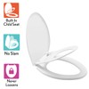 Mayfair Little2Big Toilet Seat with Built-In Potty Training Seat, Slow