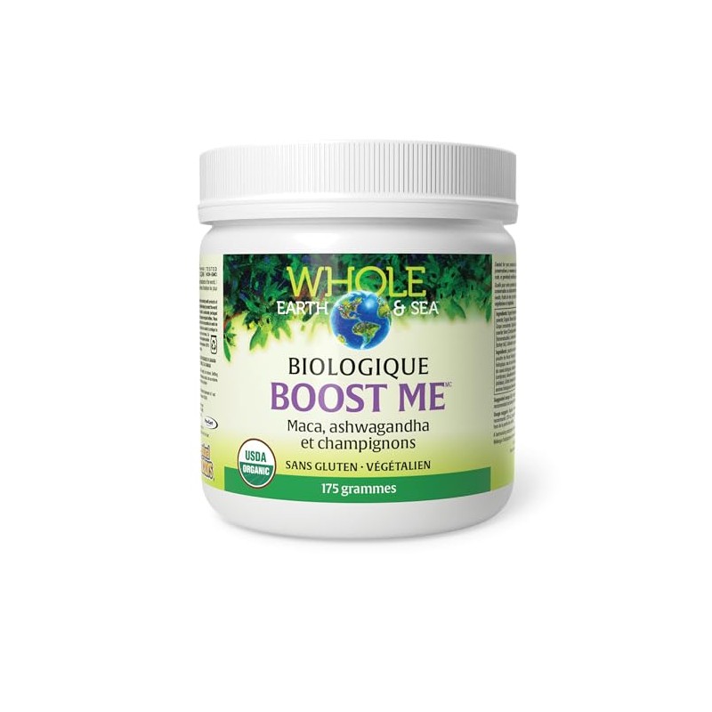 Natural Factors WHOLE EARTH & SEA Organic Boost Me Superfood