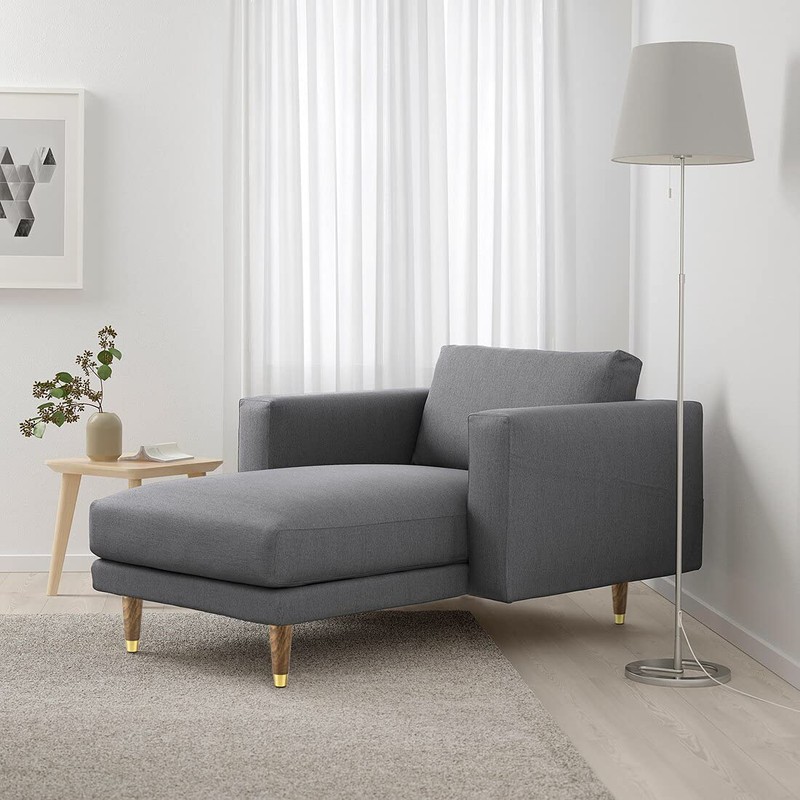 ALAMHI 7 Inch Wood Furniture Legs, Cone Sofa Legs Set