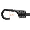 ZHOUBIN 24 Inch Black Bungee Cords with Hooks Heavy Duty,