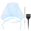 Gorro para mechas, Reutilizable Highlight Cap, con Pinceles para Teñir
