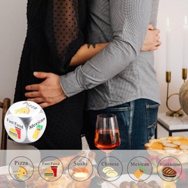 White Elephant Gifts for Adults Men Women Secret Santa Gifts Santa Swap Gift Exchange Dice for Girlfriend Boyfriend Funny Anniversary Dice Gifts for Him Stocking Stuffers for Adults Husband Boyfriend