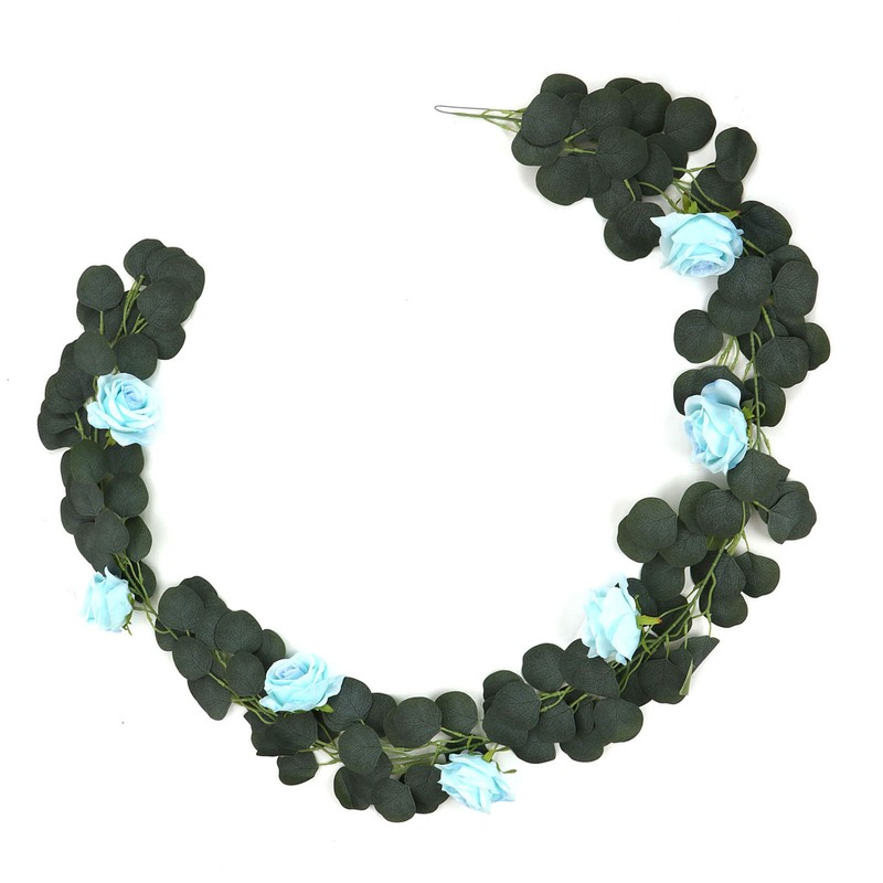 Fake Garland Artificial Silk Hanging Vivid Multifunctional Flower Vines for