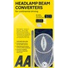 AA Car Headlamp Headlight Beam Converters Adaptors Benders AA8338 –