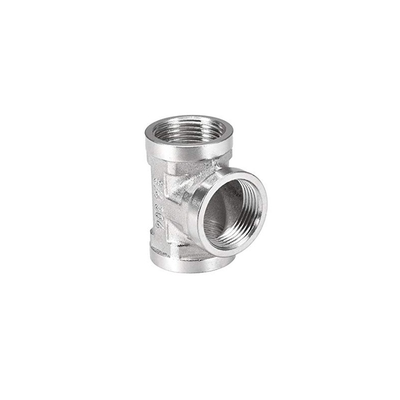 sourcing map Stainless Steel 304 Cast Pipe Fitting G3/4 Female