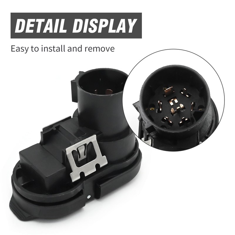 MDEOOSKY 40975 7-Pin Multi-Function Trailer Plug-In Easy Wiring Kit Replacement