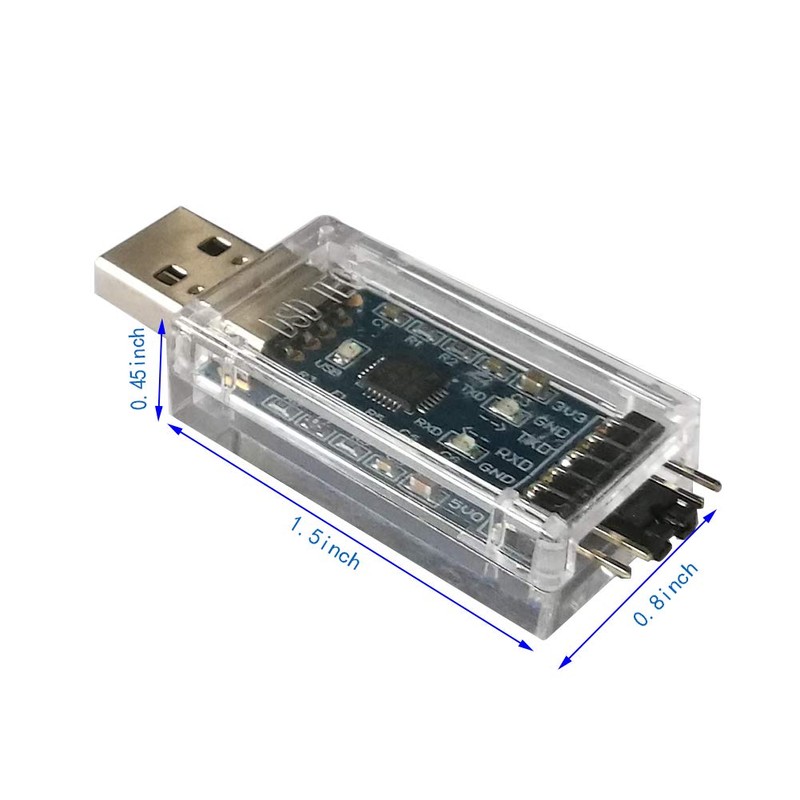 DSD TECH USB to TTL Converter with CP2102 Chip Compatible