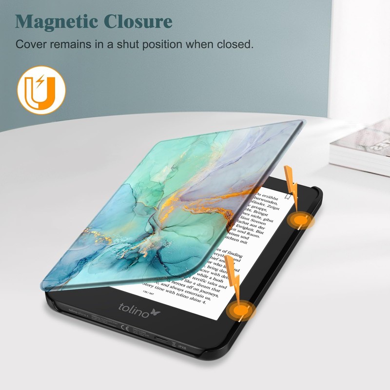Fintie Case for Tolino Shine Color/Shine (2024)/Shine 4(2022) & Kobo
