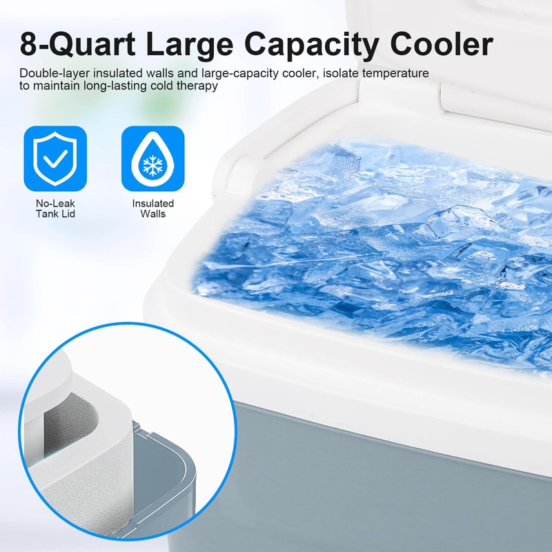 Ice Therapy Machine System for Knee After Surgery, Cold Therapy