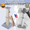 Lesnox Scratching Posts for Indoor Cats Adults & Kitten,31.1" H