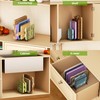 PLUVON Cutting Board Organizer-1.6in Wide Kitchen Cutting Board Holder Stand