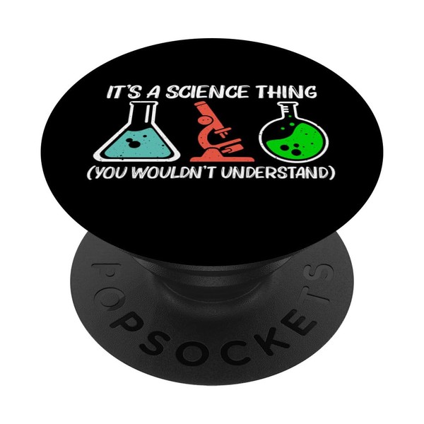 Cute Science Design For Men Women Scientist Science Lover PopSockets