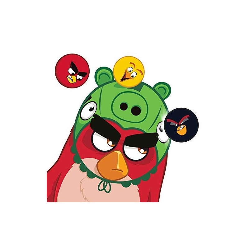 Tobar 36754 Angry Birds-Pig Head, Multi, Medium