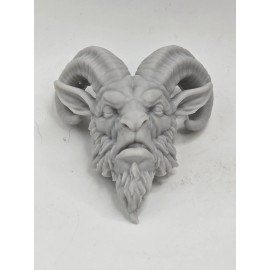 3d Printed KARNYX THICK HORN HEAD#2.  1.0  For Mythic Legions 1/12 Figure
