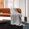 Bedsure Blanket Sofa Cuddly Blanket - Warm Sherpa Sofa Throw