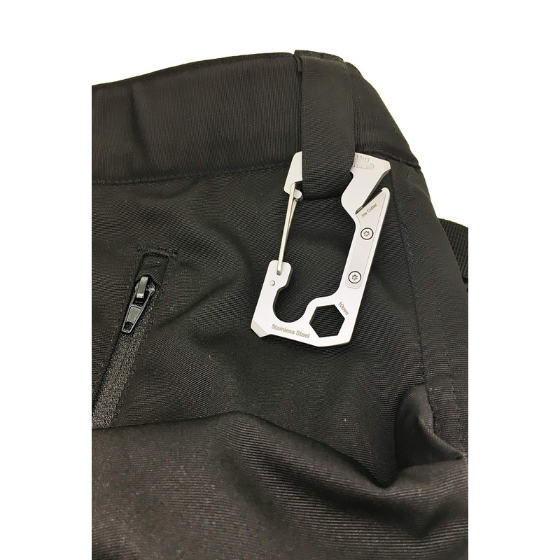 Abu Garcia (アブガルシア) Multi-Tool Carabiner Black