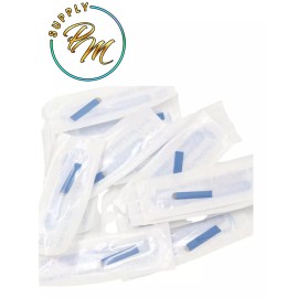 SupplyPM Microblading Blue Needles 50Pcs - 14U