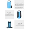 OMGear Waterproof Dry Bag Backpack Waterproof Phone Pouch 40L/30L/20L/10L/5L Floating