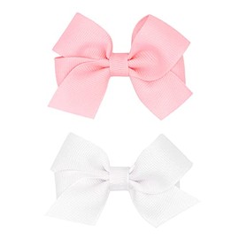 PLH Two Pack Mini Front Tail Grosgrain Bows