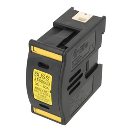 JT60060 | BUSSMANN Fuse Holder, 60A, 115DC, Non-INDICATING, Class J, Finger-Safe