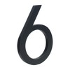 HASWARE Floating House Number 6 inch Stylish Door Numbers Alphabet