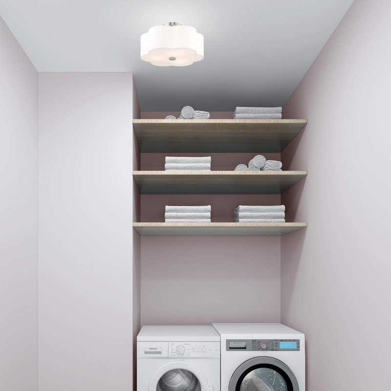 Livex Lighting 3 Lt Brushed Nickel Ceiling Mount