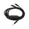 Replacement Headphone Cable 3.5mm Volume Control Sound Cable Compatible for