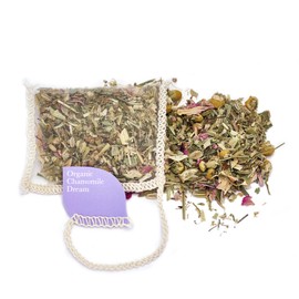 Solaris Tea - Organic Chamomile Dream | 100% Organic Whole Leaf Tea | Certified Vegan | 40x Biodegradable Stitched Teabags, (1 x 60 g)