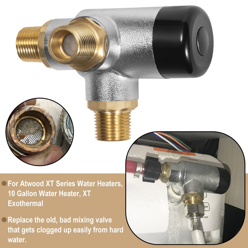 90029 Mixing Valve Compatible with Atwood XT Series Water Heater,