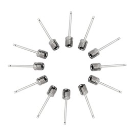 SHULLIN Pack of 20 Ball Needles Adapter Silver Ball Pump Needles Ball Valve Needle Set Needle Replacement Needles Ball Pump Needle for Football Handball Basketball Volleyball Ball Pump Football