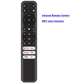 RC813 RC902V RC923 FMB1 Replace Infrared Remote Control Compatible with TCL Mini LED 8K Smart TV 75Q650G 65Q650G 85Q650G QM850G 65QM850G 75QM850G 85QM850G 98QM850G 32S350G 40S350G 43S350G 55Q650G