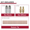 ARCCAPTAIN for MB15 15AK MIG Welding Gun Kit .035" Contact